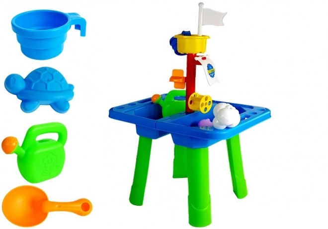 Table pour Jeux d’Eau et de Sable