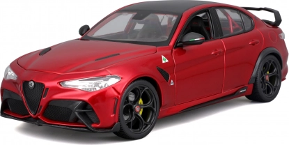 modèle de voiture en métal 1:18 BBURAGO Alfa Romeo Giulia GTA rouge métallisé