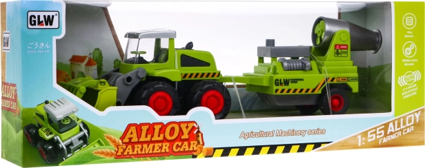 Chargeur agricole pour enfants avec tracteur et pulvérisateur