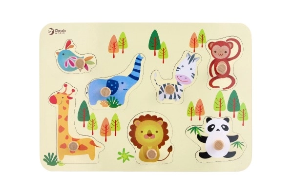 Puzzle en bois - zoo