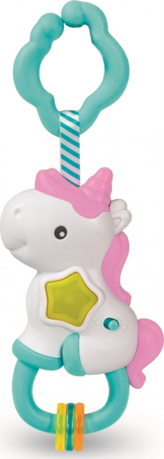 Baby Clementoni hochet interactif licorne magique