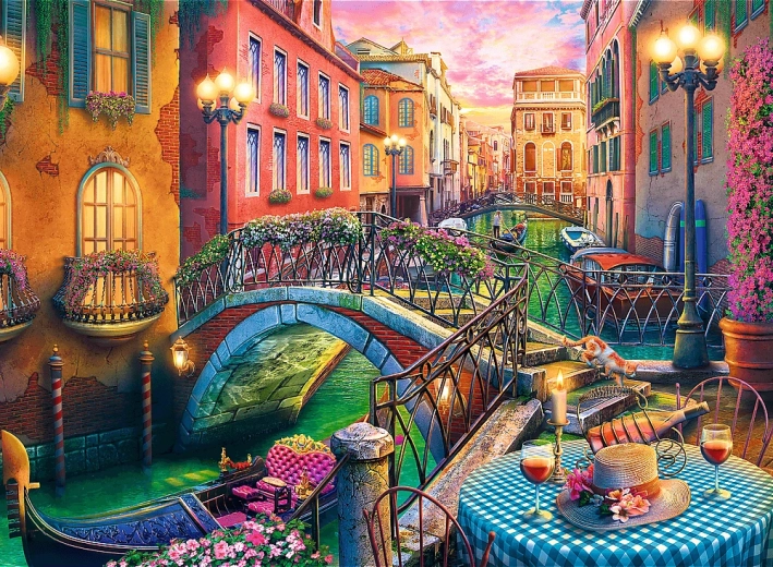 Puzzle Soirée à Venise 3000 pièces