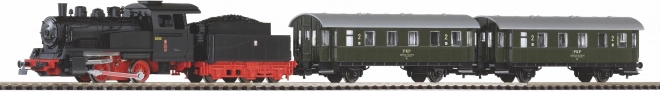 Locomotive à vapeur Oi2 détaillée avec tender