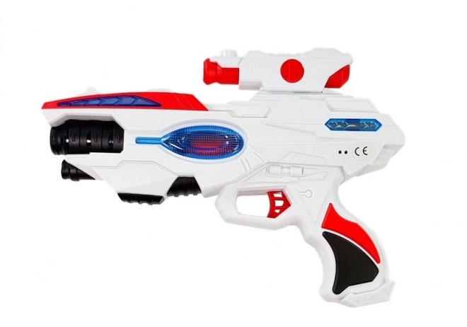 Arme laser spatiale avec masque spatial