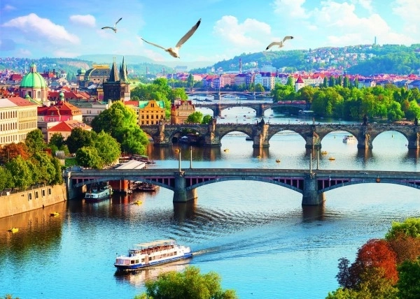 Puzzle 500 pièces Prague Trefl