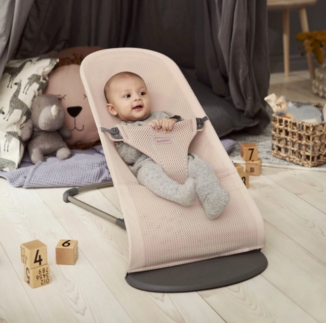 BABYBJÖRN - Transat BLISS MESH - Rose Perle – Rose Nacré