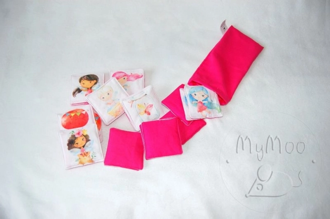 MyMoo Pexeso en tissu - Fées des bois