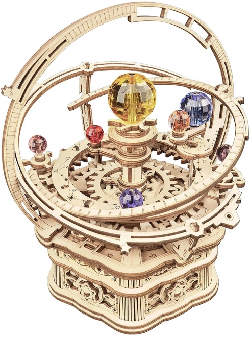 RoboTime Maquette 3D Boîte à musique Horloge astronomique historique