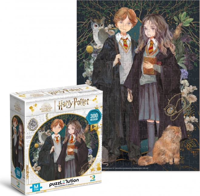 Puzzle Harry Potter : Ron et Hermione 300 pièces