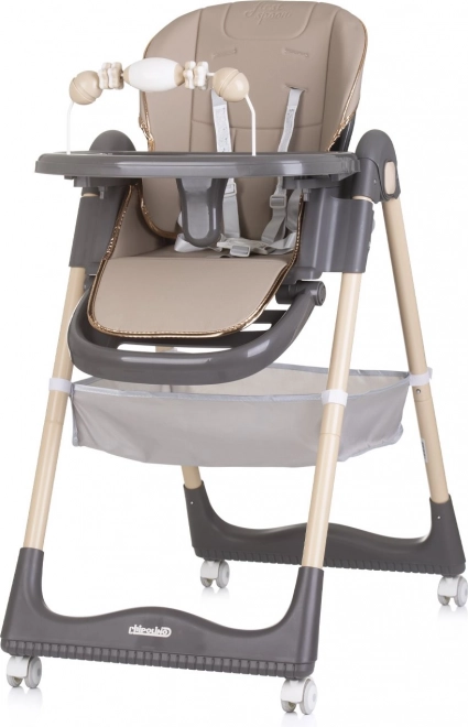 Chaise haute First Spoon Macadamia