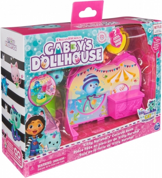 GABBY'S DOLLHOUSE chambre carnaval de Narvalkočka