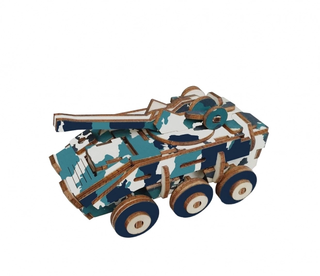 Puzzle 3D en bois Véhicule blindé