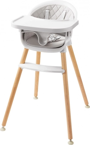 Chaise haute 2Kids Toys grise
