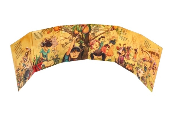 Leporelo Vařila myšička kašičku 15,5x21 cm pour enfants à partir de 2 ans