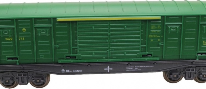 Wagon couvert vert 25 cm