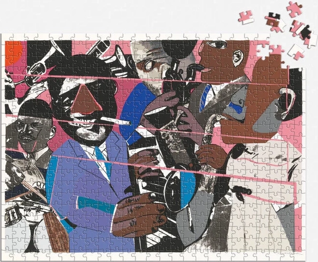 Puzzle double face Romare Bearden x DreamYard 500 pièces