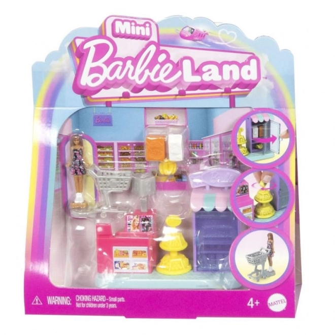 Ensemble de Supermarché Mini Barbieland Barbie