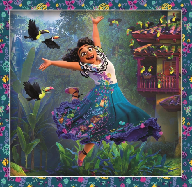 Puzzle TREFL Encanto : Personnages 3 en 1 (20,36,50 pièces)