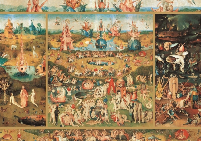 Educa Puzzle Le Jardin des délices terrestres 2000 pièces