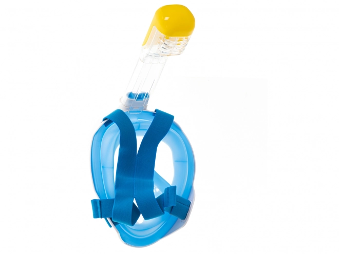 Masque facial pliable avec tuba L/XL bleu