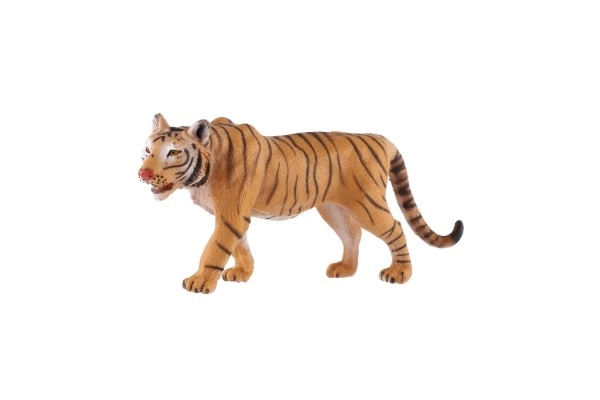 Tigre indien en plastique articulé 13,5cm dans un sachet