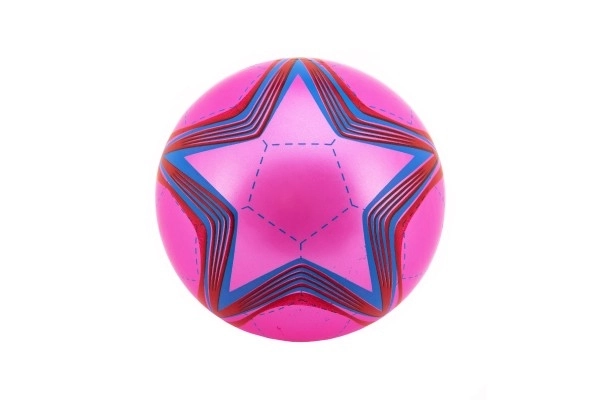 Balle en caoutchouc colorée non gonflée dans un filet - 23 cm