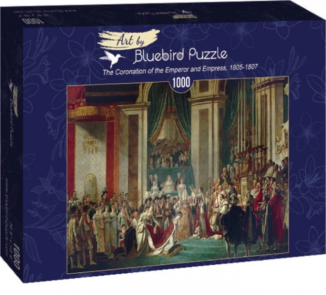 Puzzle couronnement de l'empereur Napoléon et de l'impératrice Joséphine 1000 pièces