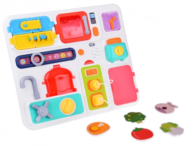 Jouet de cuisine interactif Montessori