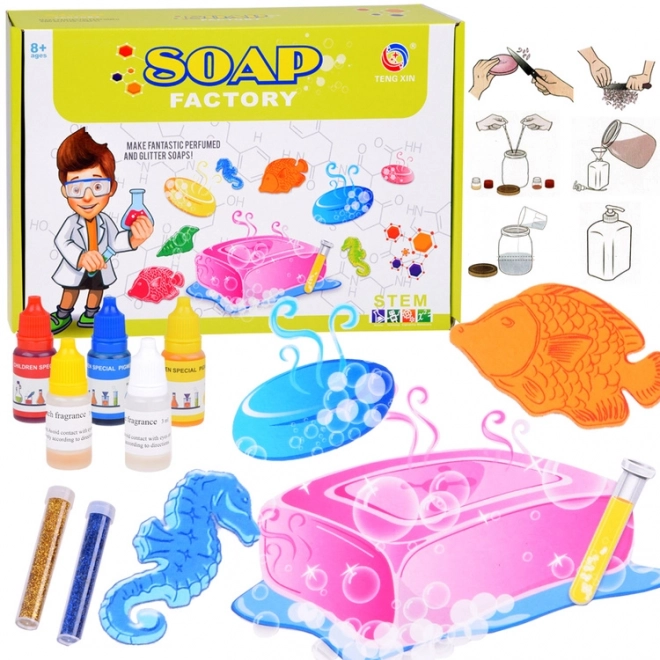 Kit de fabrication de savon pour bricoleurs Usine à savon ZA5201