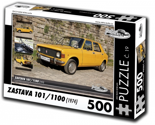 Puzzle Retro-voitures Zastava 101/1100 (1974) – 500 pièces