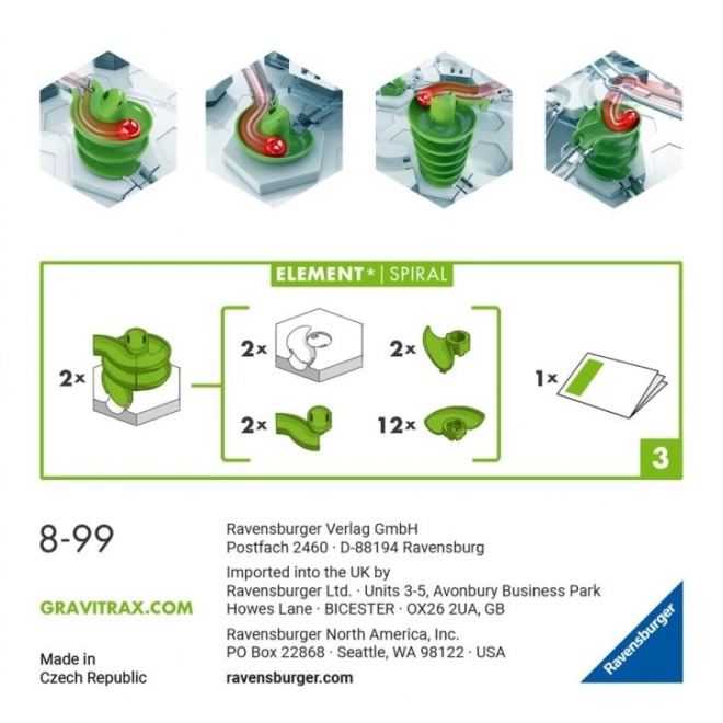 Accessoire en spirale Gravitrax