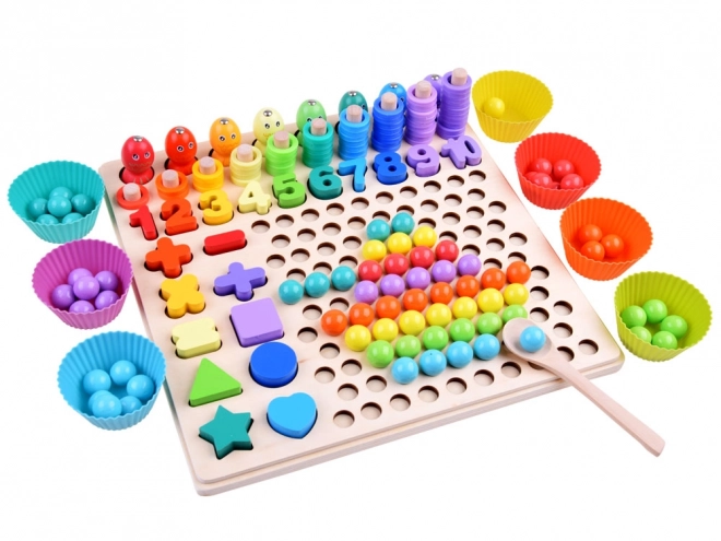 Kit éducatif en bois Mathématiques