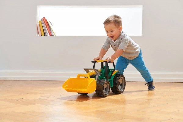Tracteur pour enfants avec benne Vert-Jaune