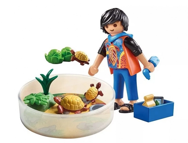 Terrarium Playmobil avec tortues