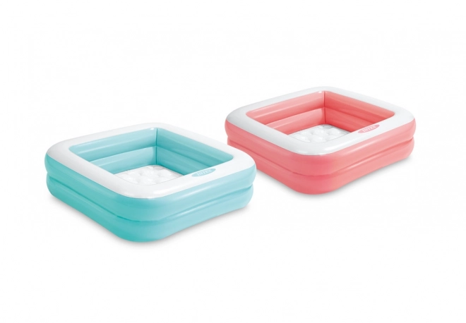 Piscine avec fond gonflable 86 x 86 x 25 cm