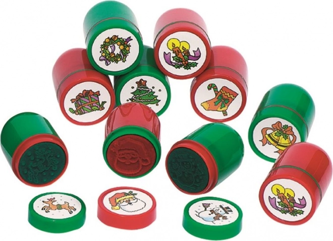 GOKI Tampons auto-encrés avec motif de Noël 1 pièce (mix)