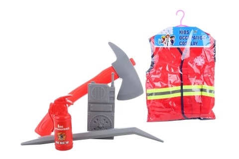 Costume d'enfant Pompier avec gilet