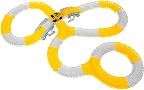 Piste flexible à clipser pour des configurations infinies