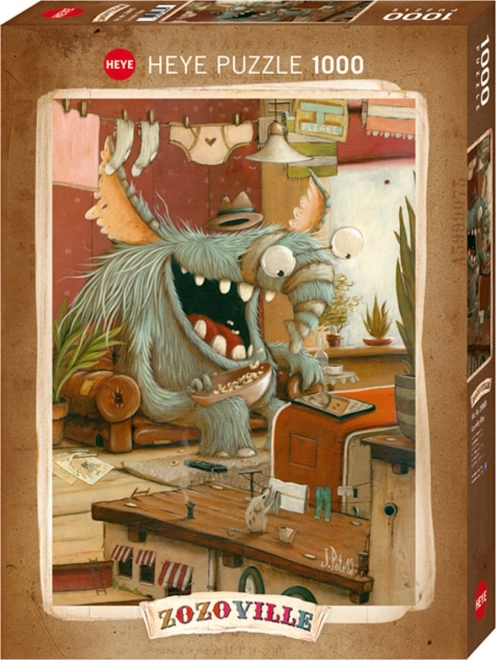 HEYE Puzzle Zozoville: Lavage de linge 1000 pièces