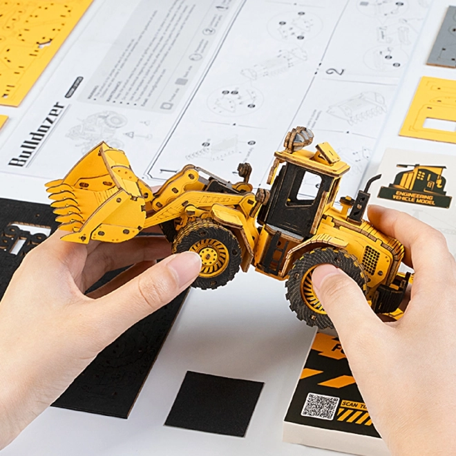 Puzzle 3D en bois RoboTime - Chargeur