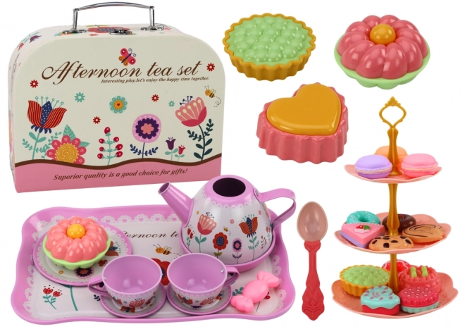 Set pour goûter dansant pour enfants avec desserts