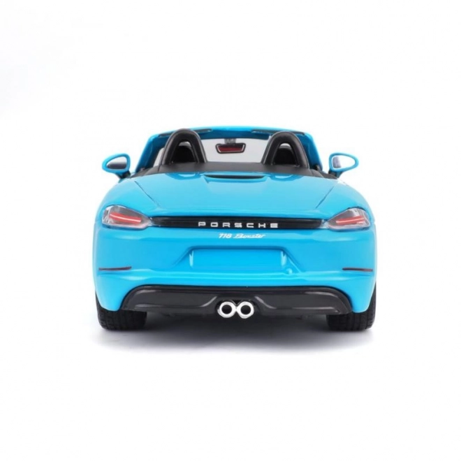 Bburago 1:24 Porsche 718 Boxster Bleu
