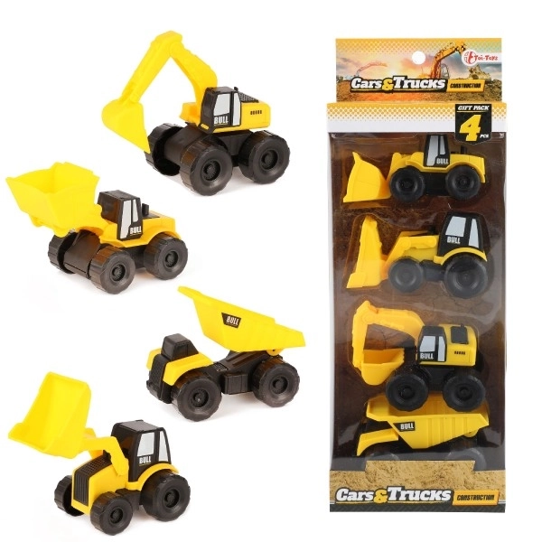 Ensemble de machines de construction BULL, 4pcs