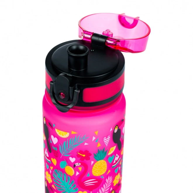 Bouteille à boire en Tritan BAAGL Flamants roses, 500 ml
