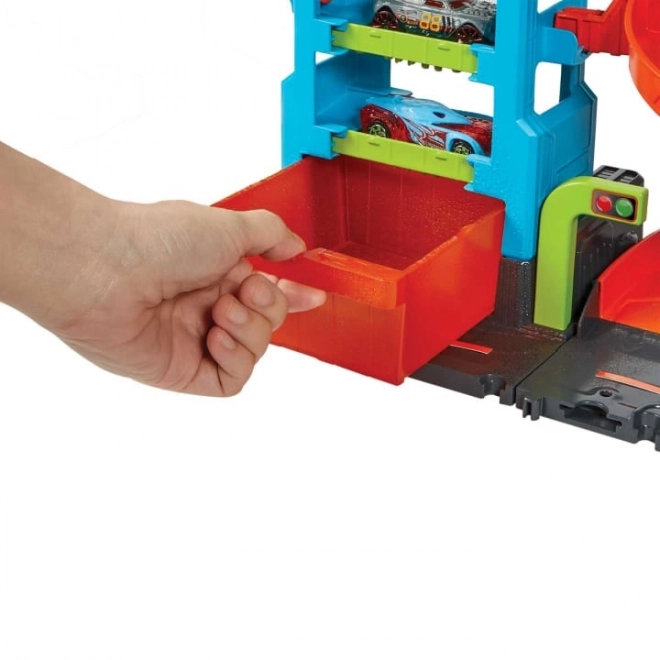 Hot Wheels City Méga Lave-Auto