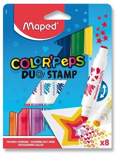 MAPED Fixy Color'Peps Duo Stamp 8 pcs