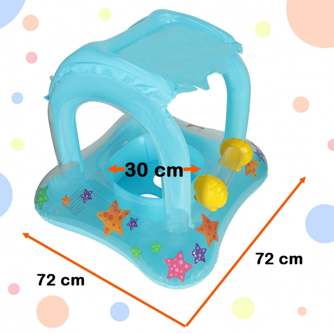 Bouée gonflable pour enfants avec toit