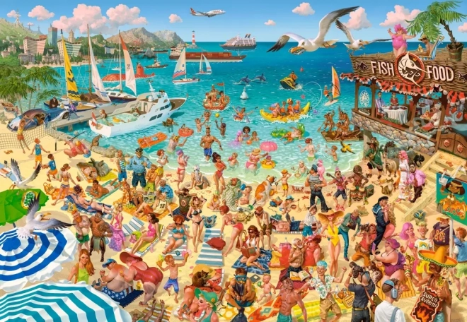Castorland puzzle Art Collection: Plaisir à la mer 1000 pièces