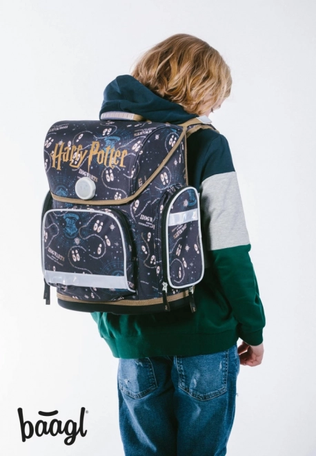 BAAGL Cartable scolaire Ergo Harry Potter Carte du Maraudeur