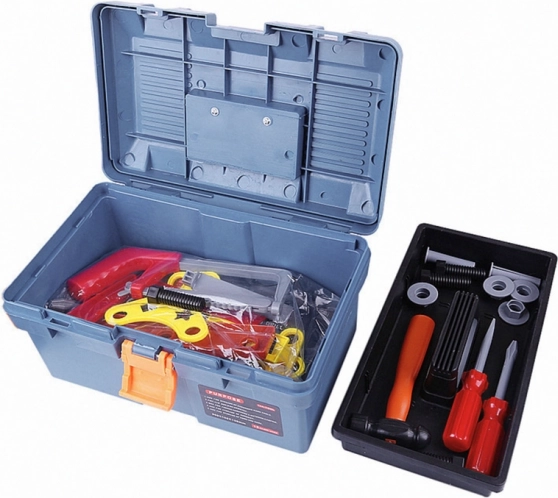 Set d’outils de bricolage avec perceuse et accessoires